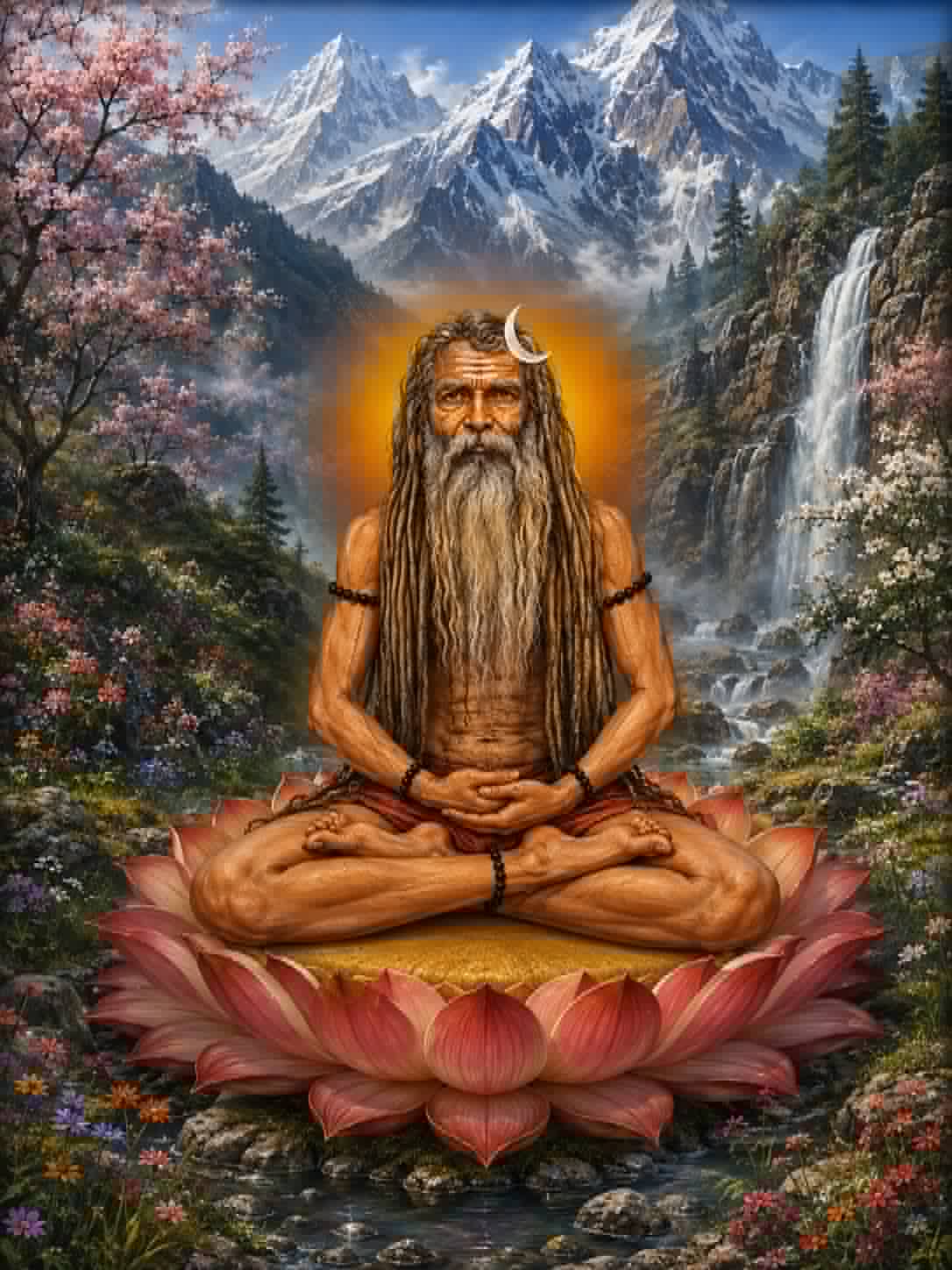 A image of Mahasiddha Rasa Nath ji – The Guru of Bhairavi Mrigakshi Nath Ji